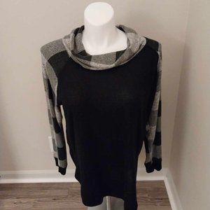 Women's Cowl Neck Pull on Sweater XL